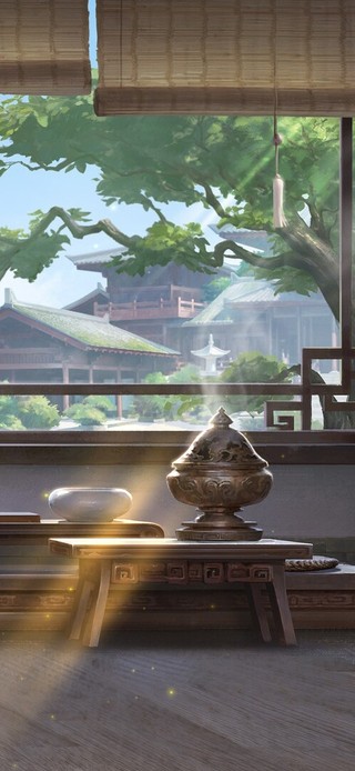 古风阁楼棋室