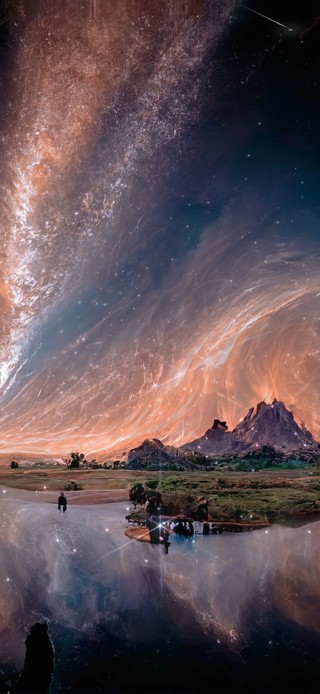 陨落星河 治愈星空