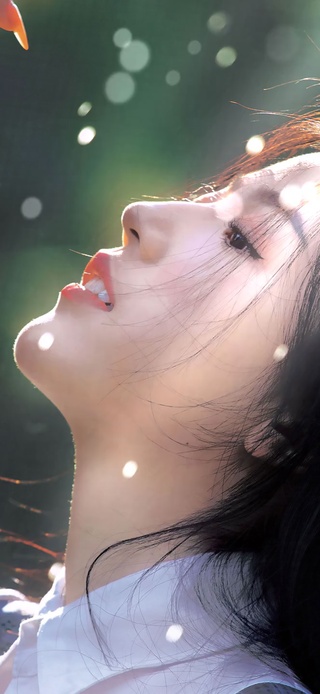 森系清纯可爱美女