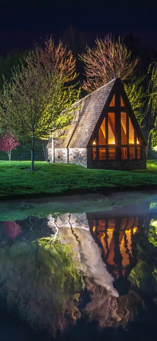  风景系列/05 湖边小屋