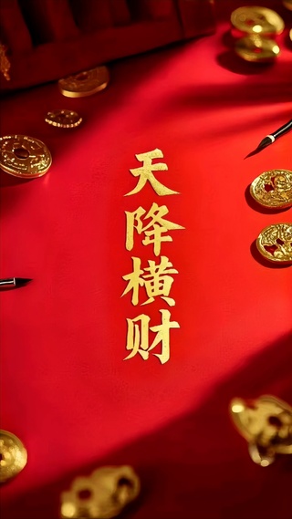 天降横财