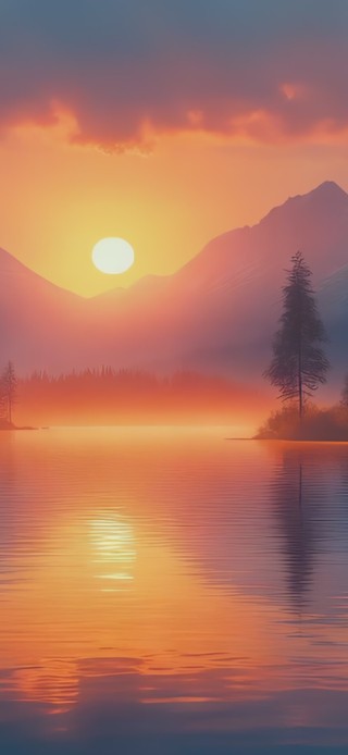 暮山沉日