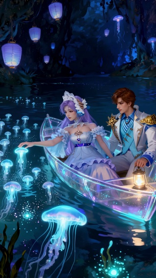 奇幻水母秘境大乔孙策