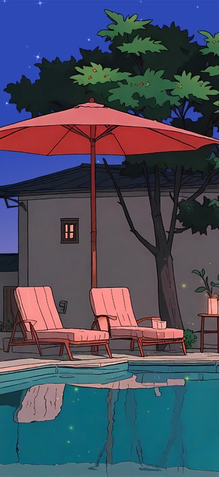 浪漫悠闲仲夏夜