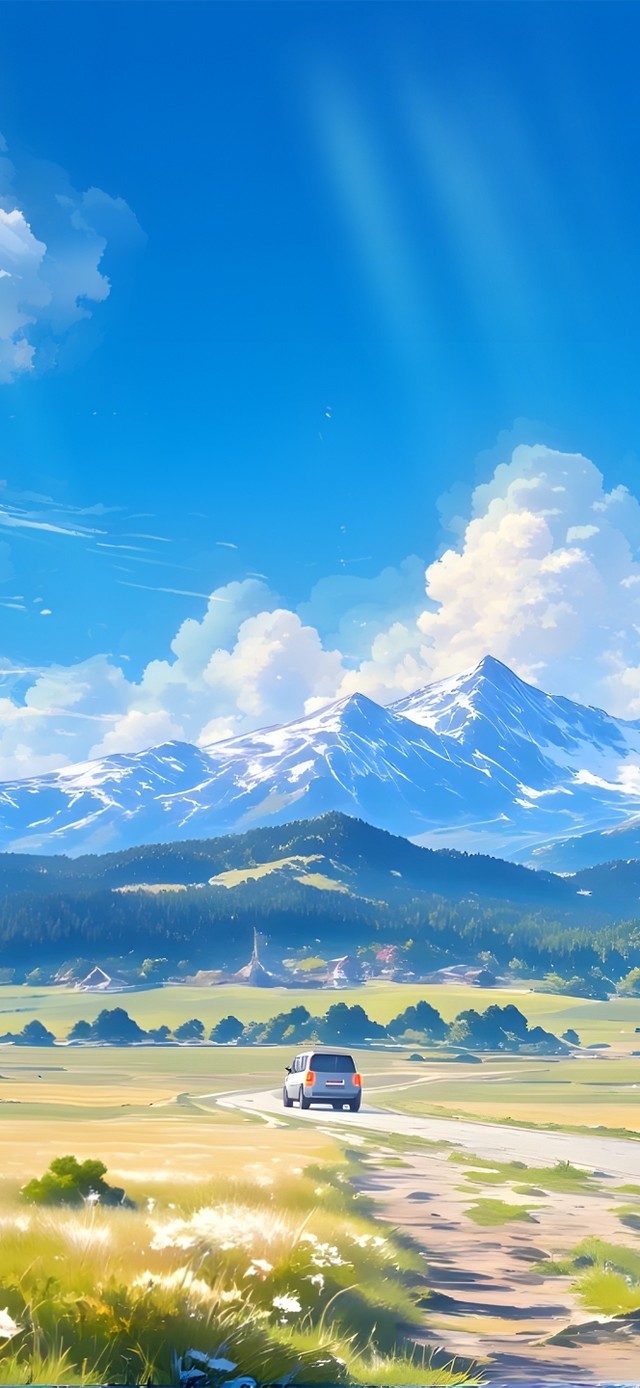 心旷神怡~天穹雪山下的越野之旅