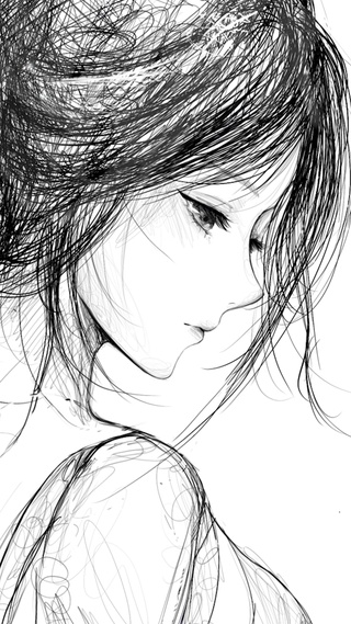 素描女孩