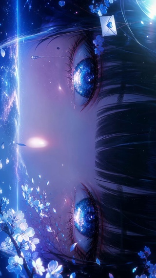 少女眼里的星星