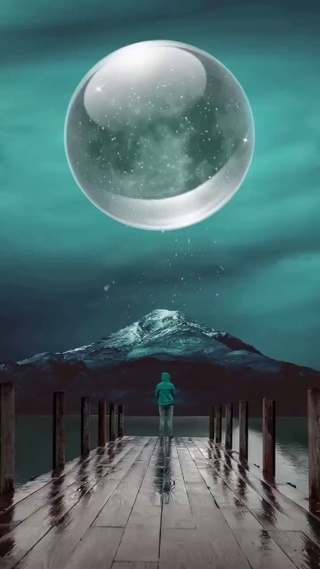 琉璃青月