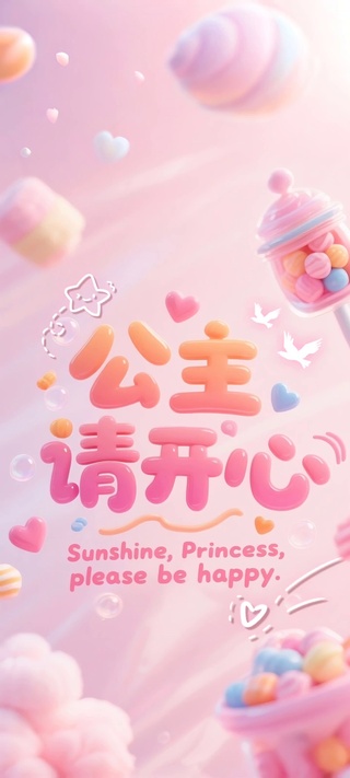 可爱梦幻治愈公主请开心