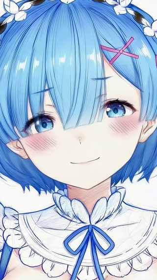 蓝发女仆小雷姆