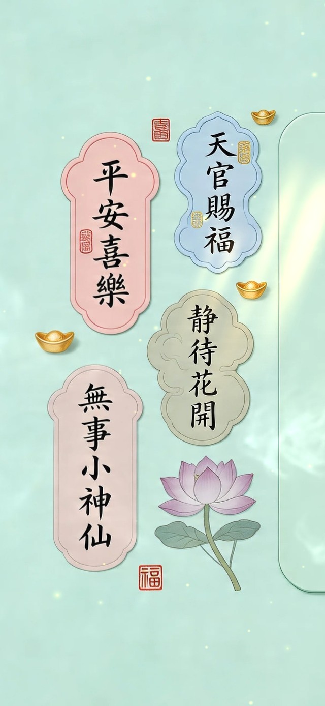 祝福文字