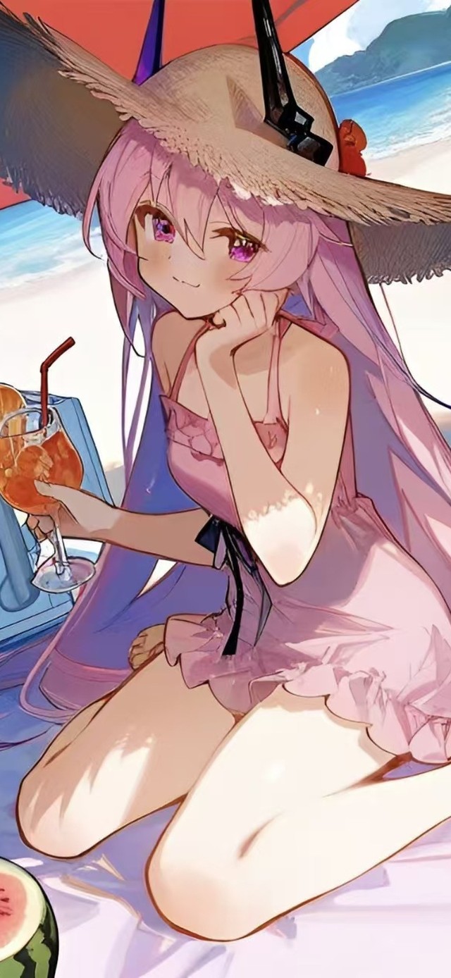 海边泳装少女-特蕾西娅