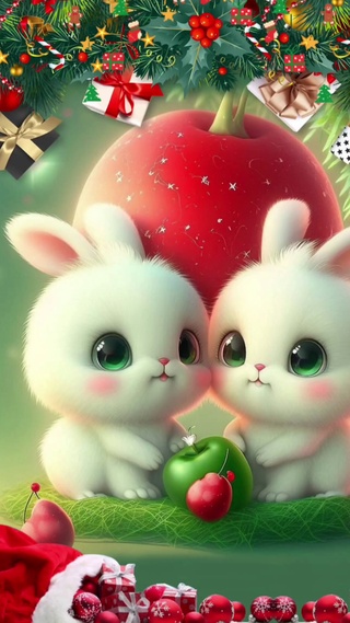 幸福在一起兔子