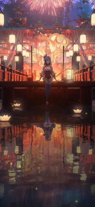 璃月城申鹤
