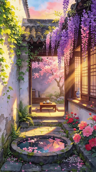小巷美景