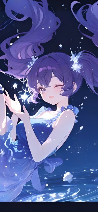 水中少女-枣伊吕波