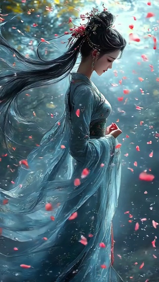 花瓣扑面