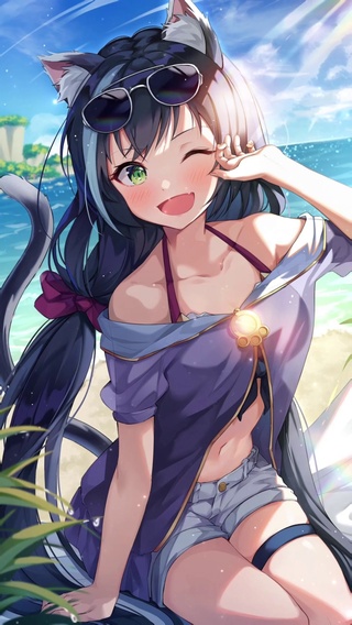 可爱美少女