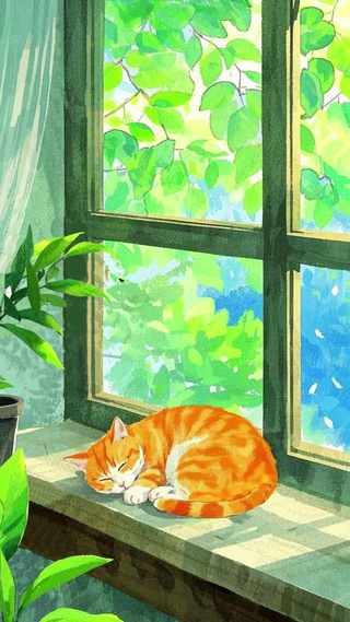 午睡猫猫