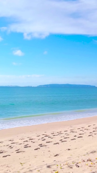 沙滩海浪