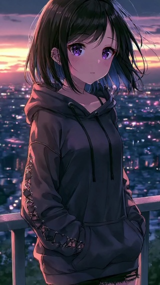 二次元可爱女孩