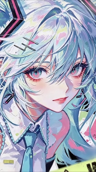 赛博涂鸦初音