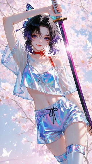 樱花下的美少女剑士蝴蝶忍
