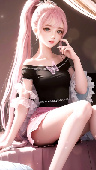 黑衣少女
