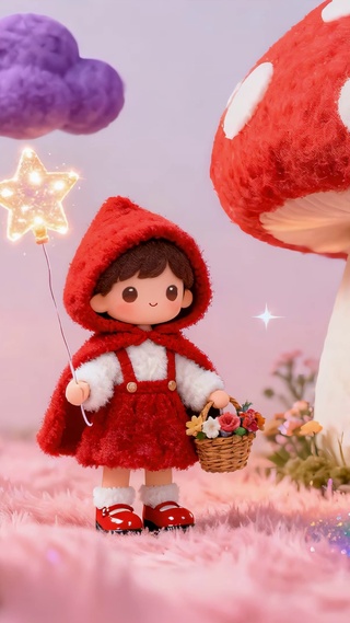 采花姑娘小红帽