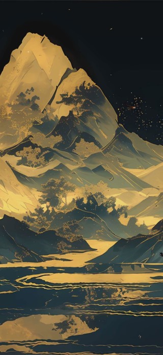 古风夜景