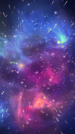 唯美星空粒子