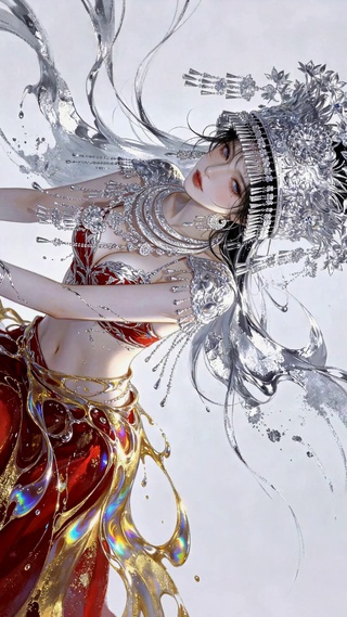 银冠华裳女神