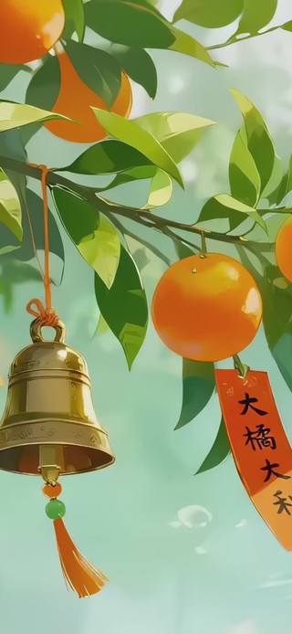 清新护眼祈福桌面