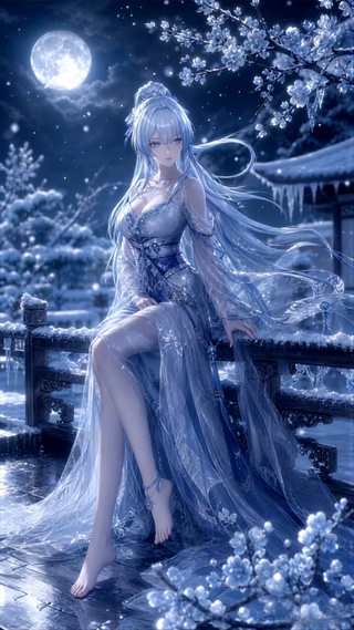 月下绯雪