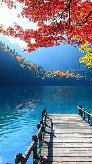 秋季树木