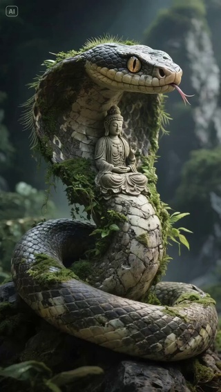 蛇护主