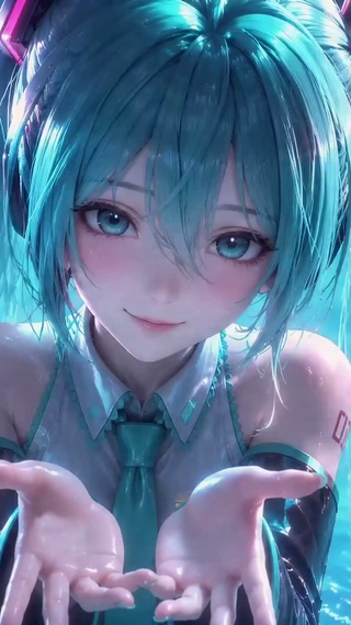 水中少女miku