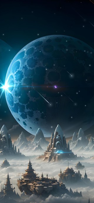 【4k】星云空间站