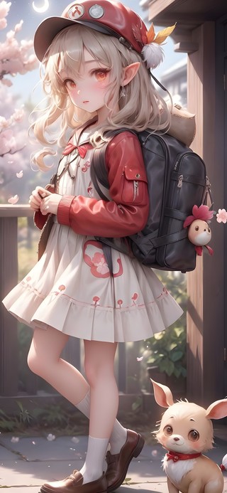 白小狸壁纸-可莉