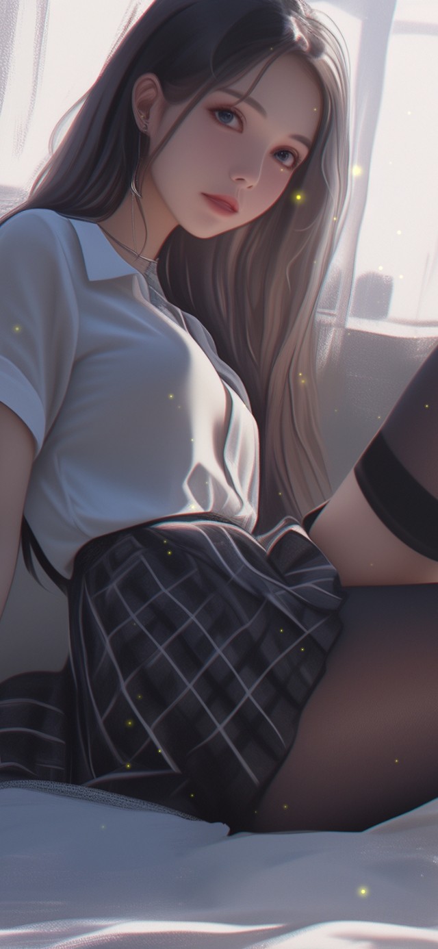 照花前后镜，花面交相映