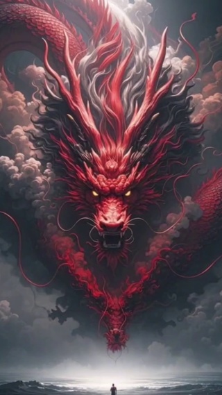 红色血龙
