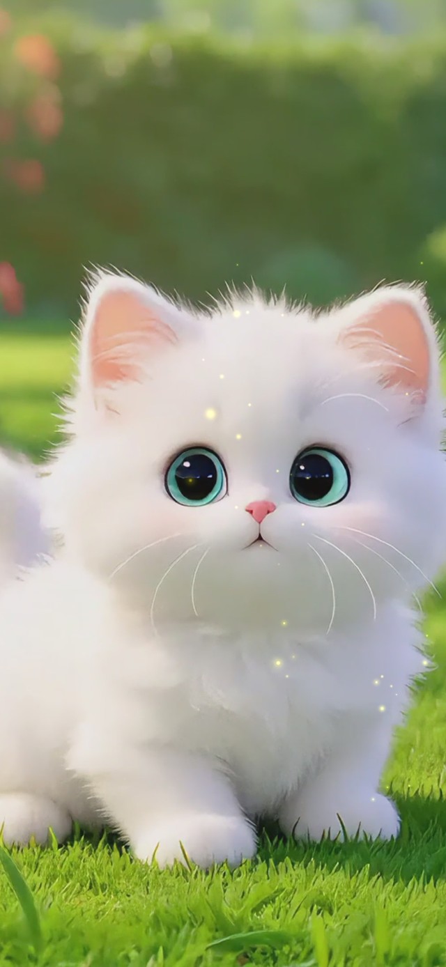 可爱小猫和小狗