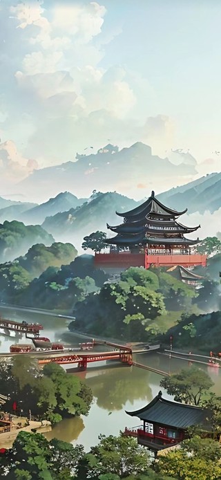 中式园林 避暑山庄