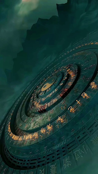 吸金阵 八卦阵4k治愈系壁纸①