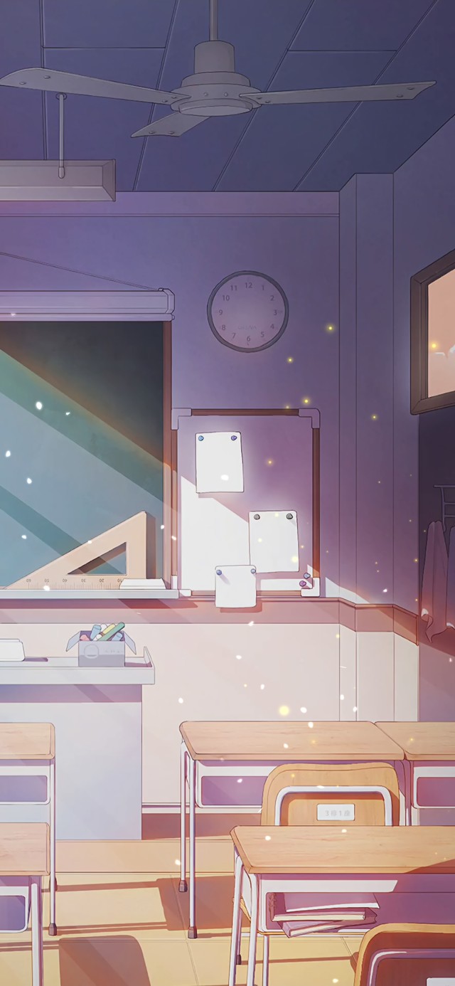 4K随时间变化-回忆的教室