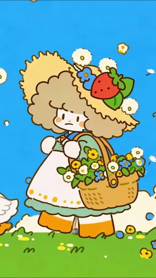 和小鹅一起逛遍春天