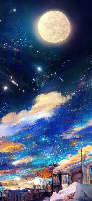 梵高星空