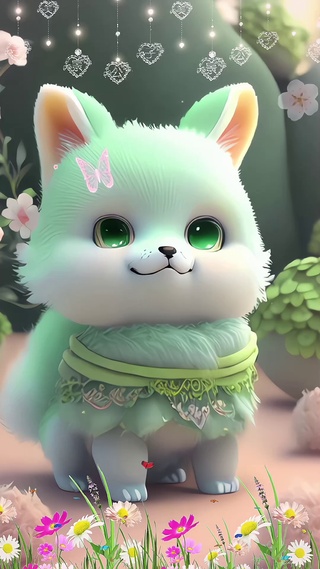 小狐狸的笑脸