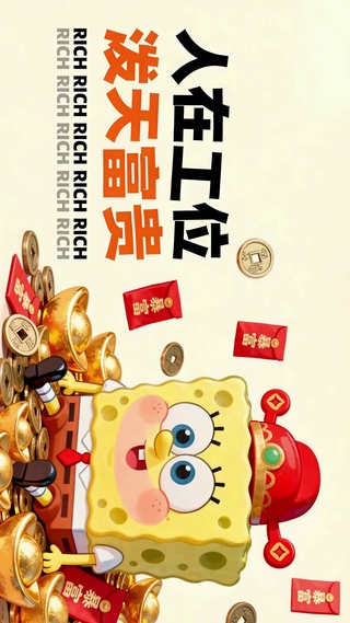 人在工位泼天富贵