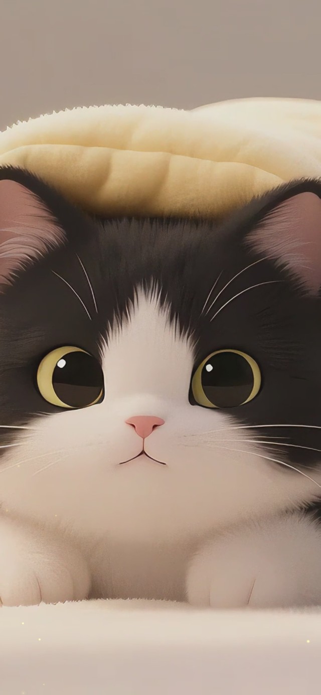 趴睡的小猫 